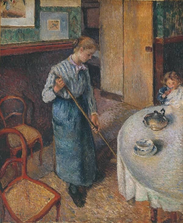 The Little Country Maid, 1882 by Camille Pissarro
