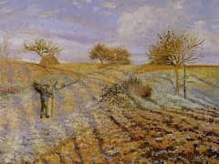 White Frost by Camille Pissarro
